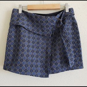 Free People 90's Y2K Wrap Mini Skirt